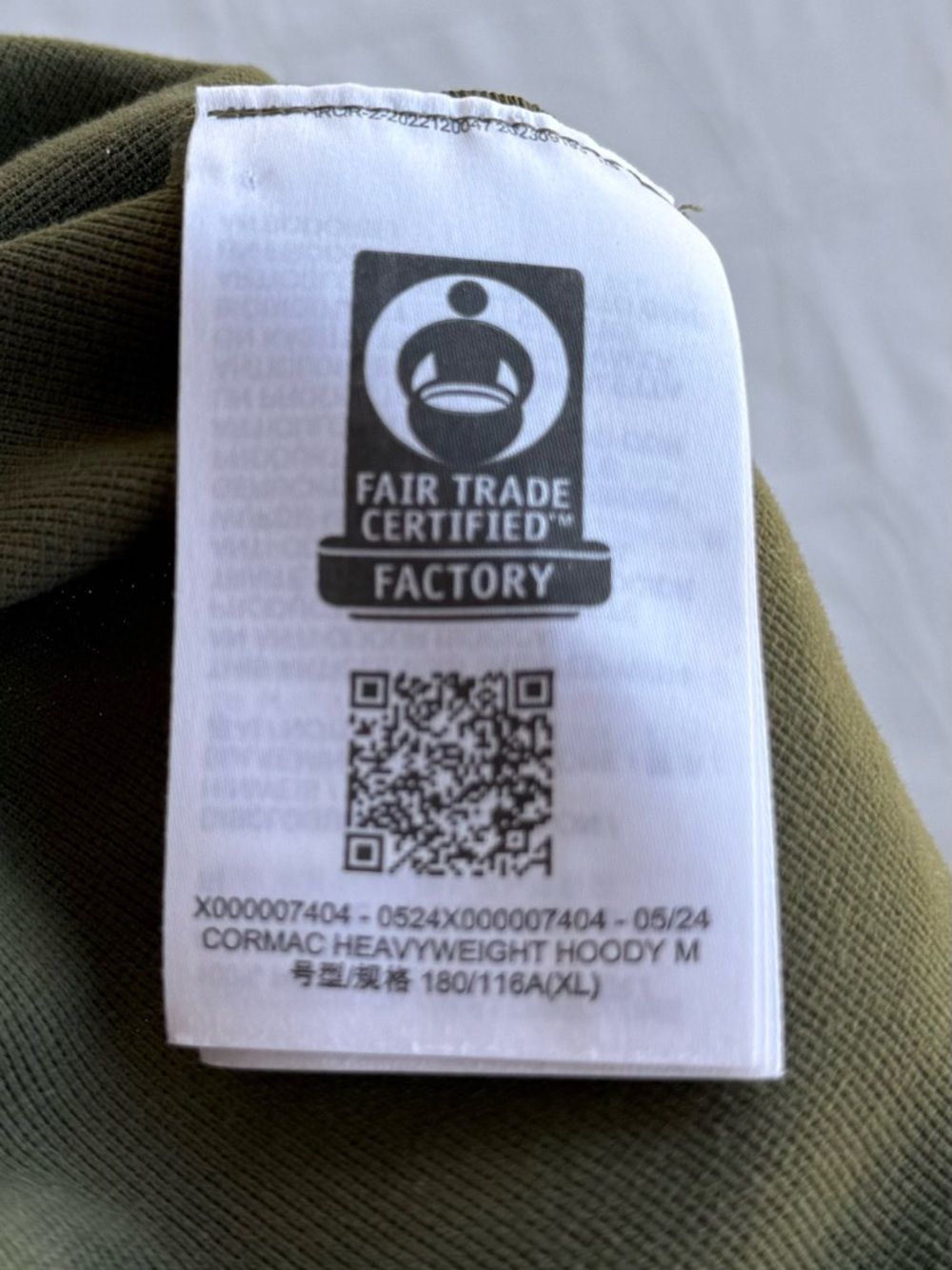 Arc'teryx Olive Hooded Long-Sleeve Men's Top - Picture 4 of 4